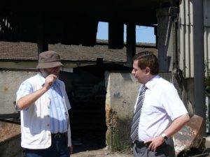 Adrian Iorgulescu și Sabin Luca, directorul Muzeului Brukenthal, în exclusivitate pentru Q Magazine