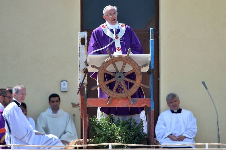 Pope Francis lampedusa q magazine