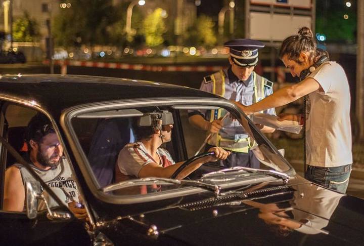 Secventa din Doua lozuri, regia Paul Negoescu