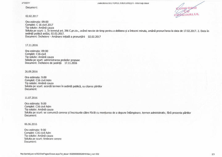 Notificare Petrica Hogea vs. Cancan 11