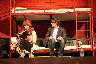 Medeea Marinescu și Marius Manole în spectacolul Fă-mi loc, exclusiv petru Q Magazine