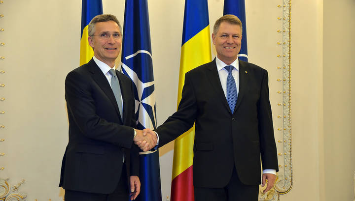 Secretarul General NATO  Jens Stoltenberg și Președintele României, Klaus Iohannis