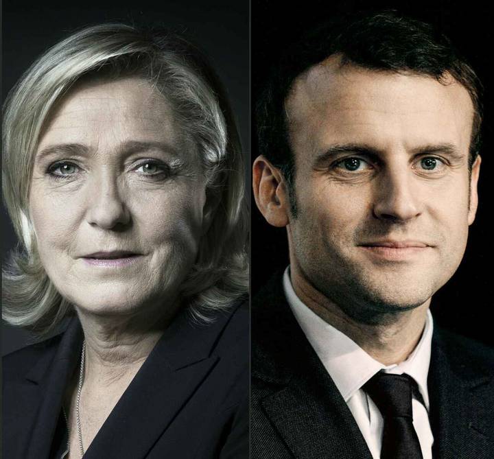 Cei doi finaliști aleși pentru marele duel din cei 11 candidați sunt Emmanuel Macron și Marine Le Pen