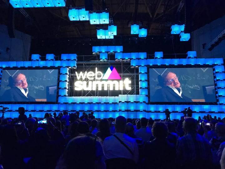 Stephen Hawking at Web Summit 2017 Q Magazine