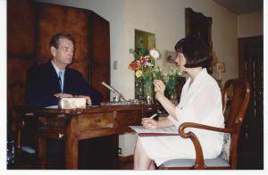 Regele Mihai si Marilena Rotaru aug. 1994