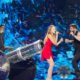 Echipa formată din Alex Florea (dreapta) și Ilinca (centru), aleasă pentru a reprezenta România la ediția din 2017 a concursului Eurovision, din Kiev, Q Magazine