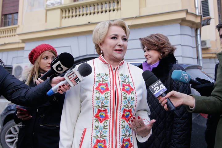 Viorica Dăncilă la şedinţa CEx din 16 ianuarie - Sursa: Q Magazine
