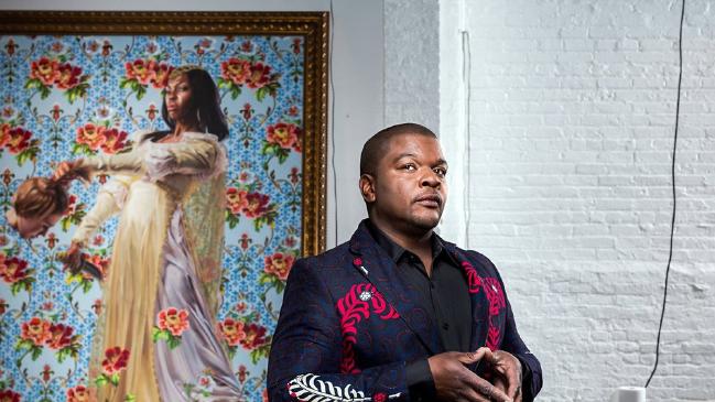 Kehinde Wiley cel care l-a pictat pe Obama