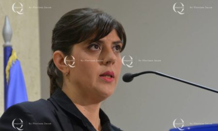 Laura Codruța Kovesi își urmează programul nestingherită