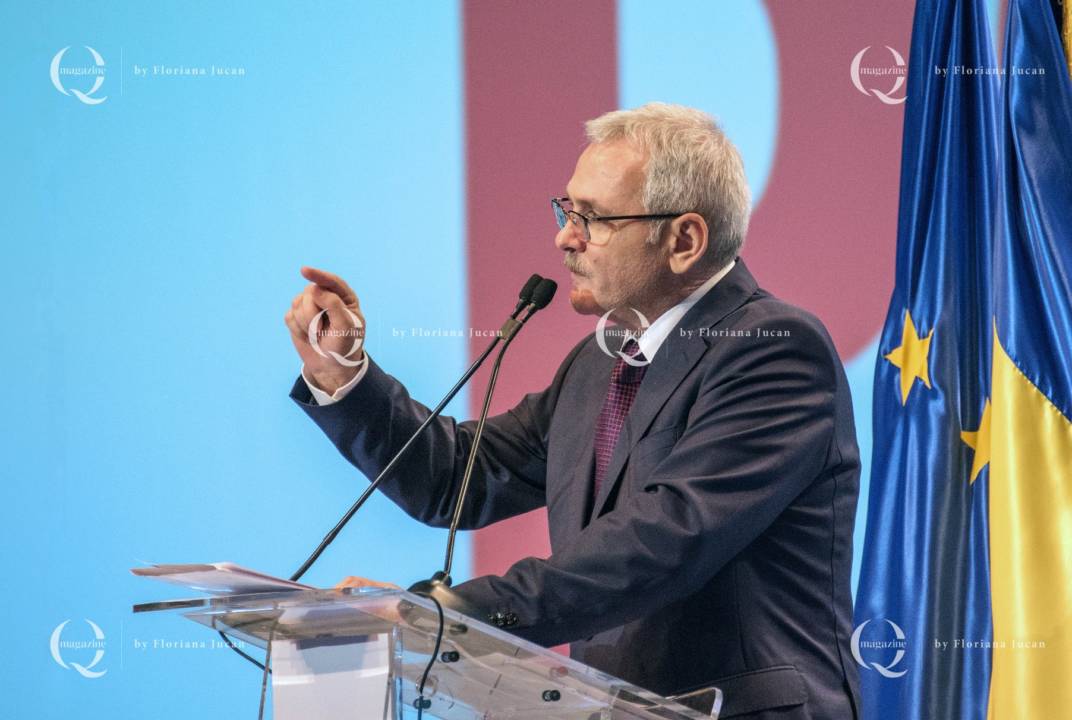 Liviu Dragnea la congresul PSD