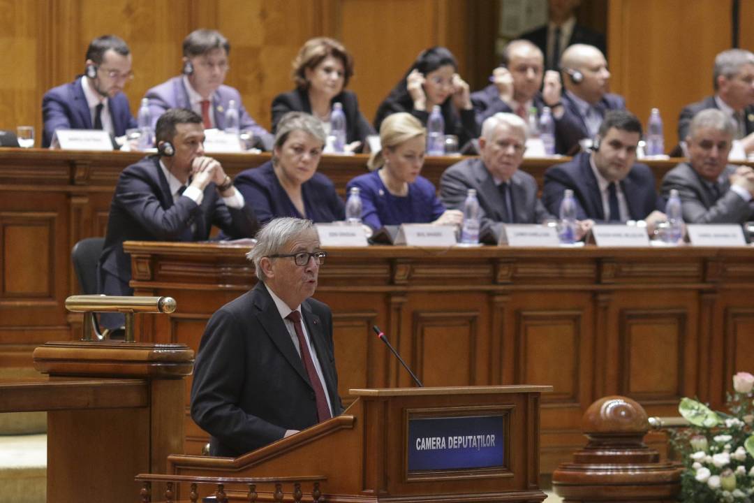 Preşedintele Comisiei Europene, Jean-Claude Juncker în Parlamentul României, Q Magazine