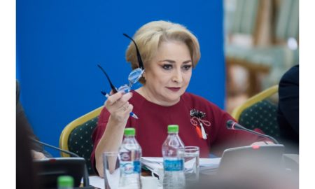 Viorica Dăncilă la întâlnirea cu primarii municipiilor reședință de județ