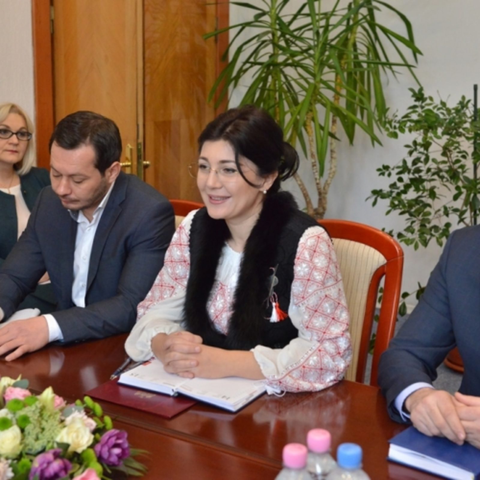 Întrevedere Gabi Firea – Silvia Radu – Chisinau – Bucuresti 2