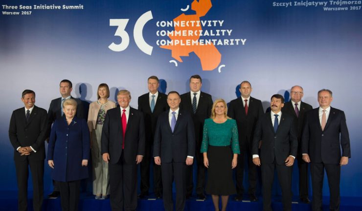 Donald Trump la Summitul celor 3 mări, Varșovia 2017