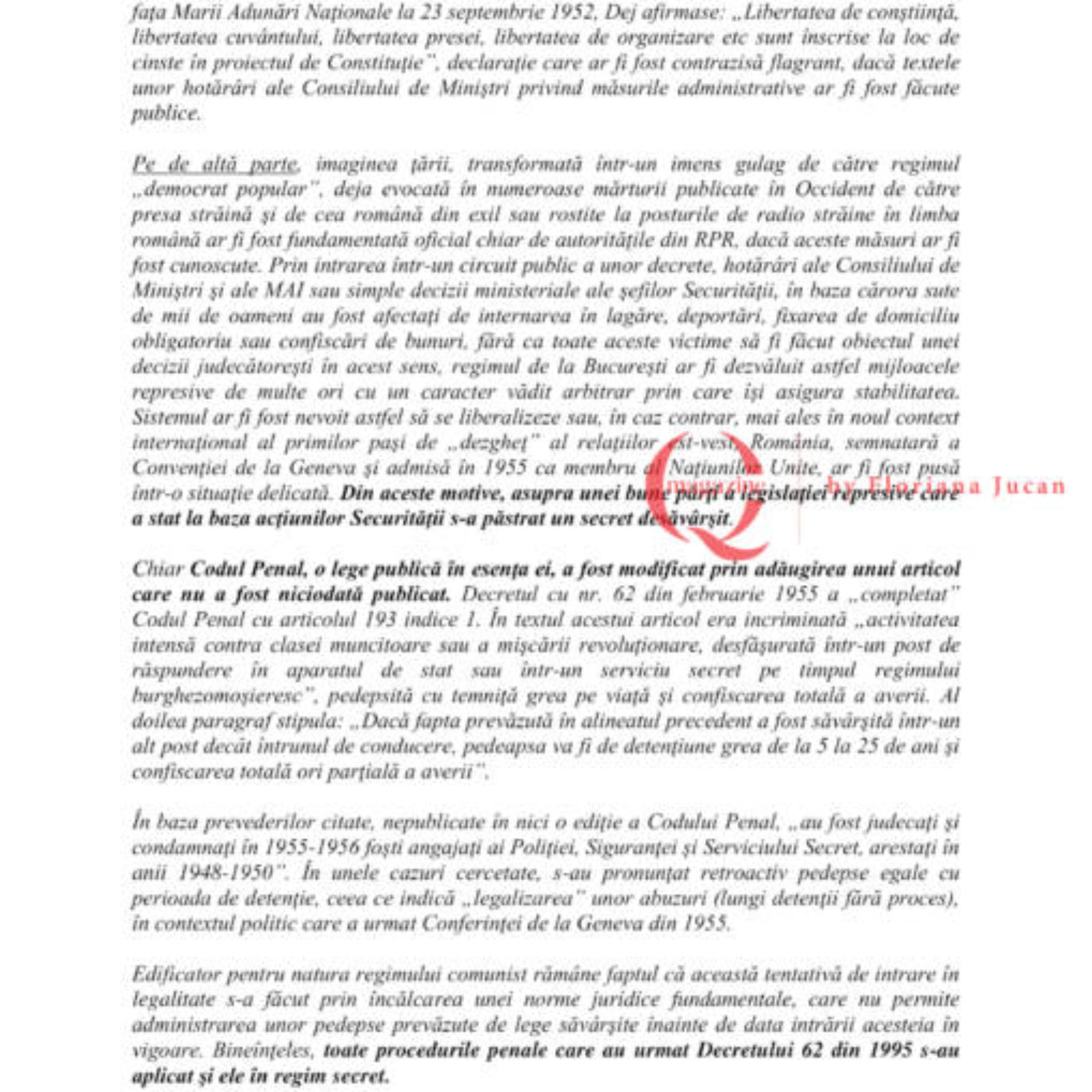 Exclusiv Q Magazine. Sesizarea CCR pentru protocoalele SRI din 2009 și 2016. DOCUMENT (11)
