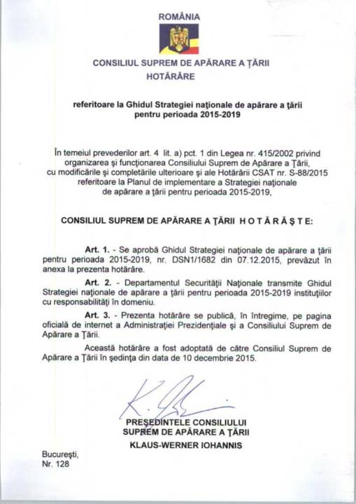 hotarare-csat-klaus-iohannis-de-aprobare-a-ghidului-snapt-2015