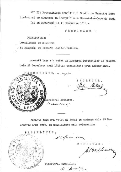 Act infiintare Statul Roman-2