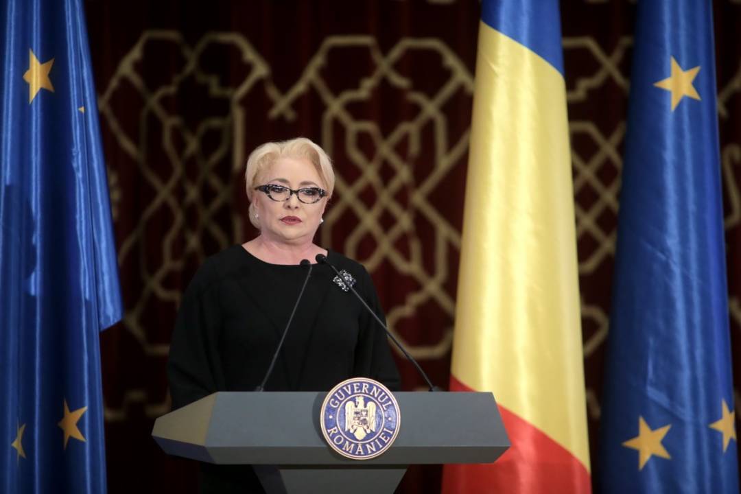 Ceremonia oficială de lansare a Președinției României la Consiliul Uniunii Europene-Viorica Dancila