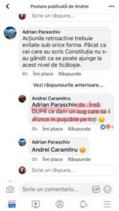 Dialog Andrei Caramitru cu admiratorii de pe Facebook 5