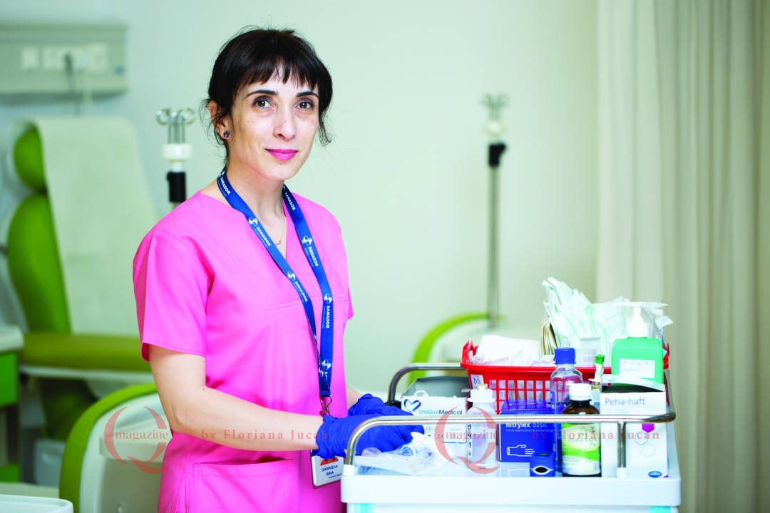 Asistent Șef Gabriela Bira – Coverstory QMagazine – SALVATORI LA SANADOR